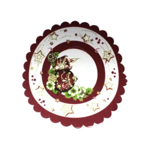 Коледно каре за маса - ф35см - Полиестер