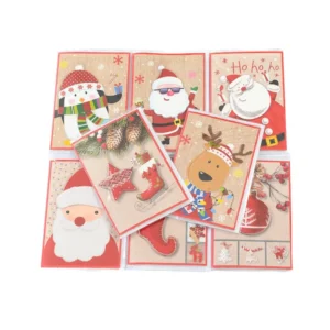 Коледна картичка и плик