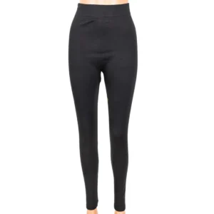 Дамски ватиран клин - Черен и Лилав