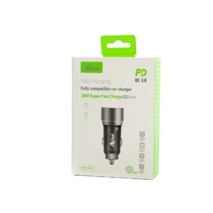 Зарядно - Адаптер за кола - USB + Type-C