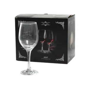 Стъклени чаши за вино - 6 бр.