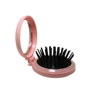 Сгъваема четка за коса с огледалце